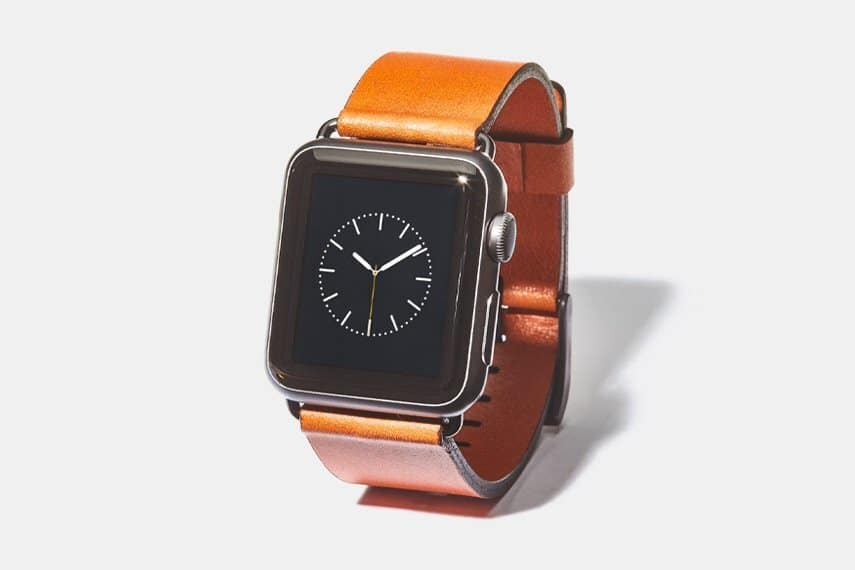 Grovemade Leather Apple Watch Band