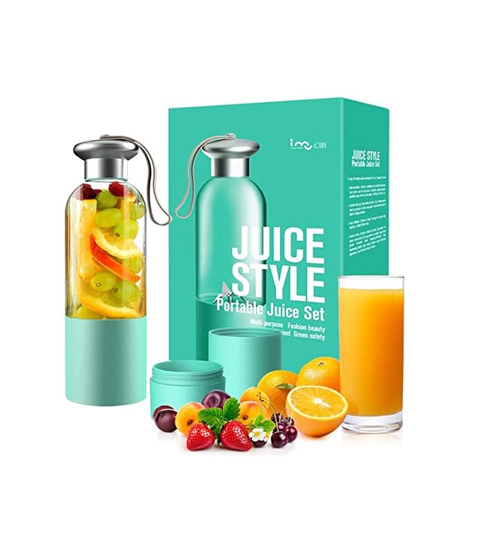 I MU Portable Mixer Electric Juicer Blenders with USB Charger