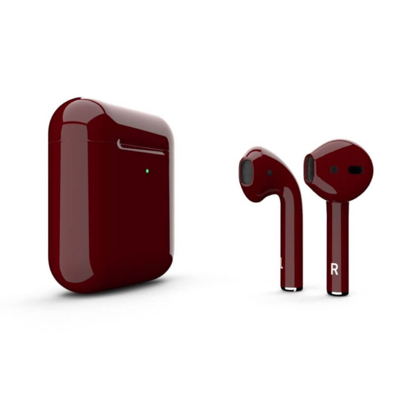 AirPods Apple Red Glossy Wireless