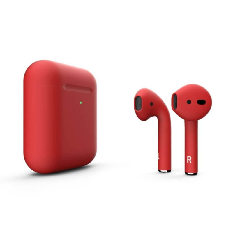 AirPods Red Matte Wireless Charging