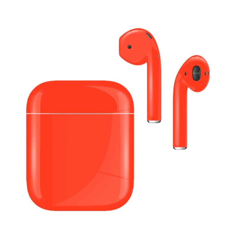 Apple AirPods 2 Red Glossy Scarlet