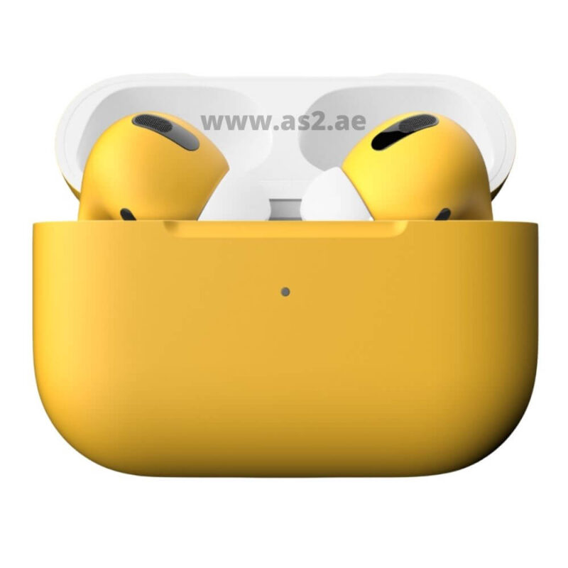 Apple Airpods Pro Yellow Metallic Matte