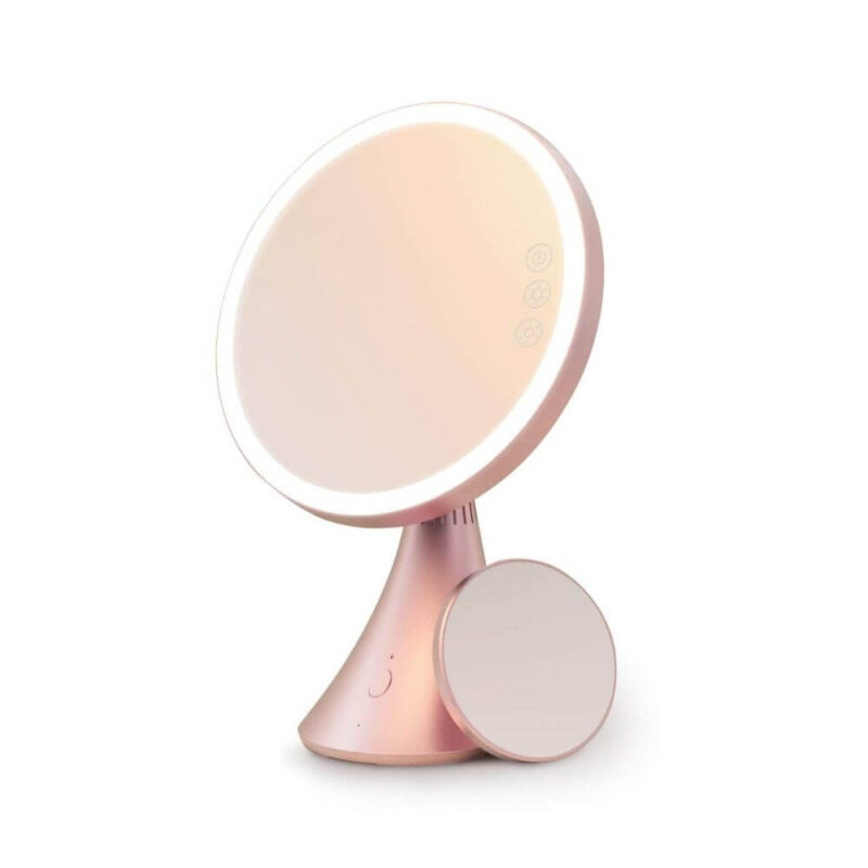 Babyltrl 9 Inches Rechargeable Makeup Mirror
