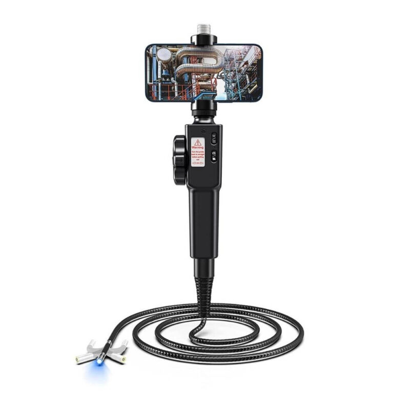 Borescope Articulating Endoscope for iPhone Android