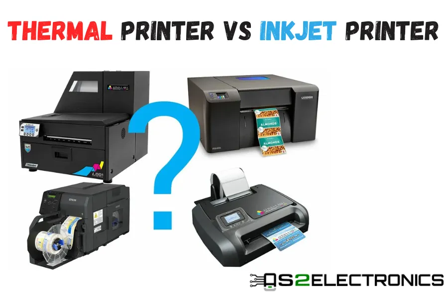 thermal printer vs inkjet printer