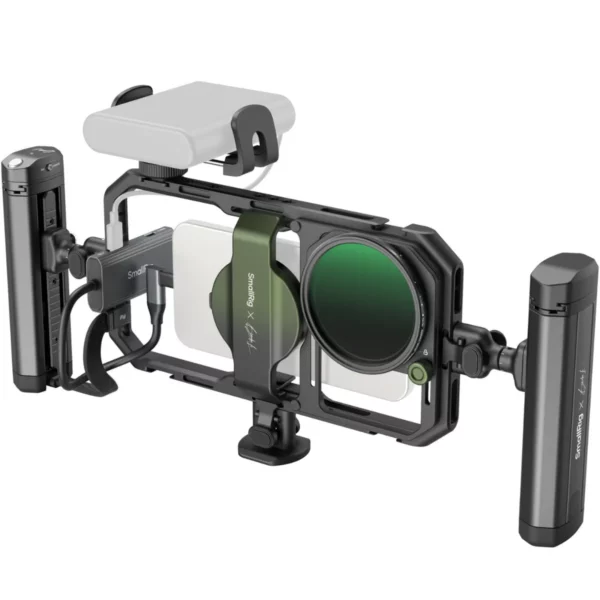 مجموعة فيديو متنقلة من SmallRig x Brandon Li مجموعة فيديو للجوال من SmallRig x Brandon Li لجهاز iPhone 15 Pro Max Co-design Edition