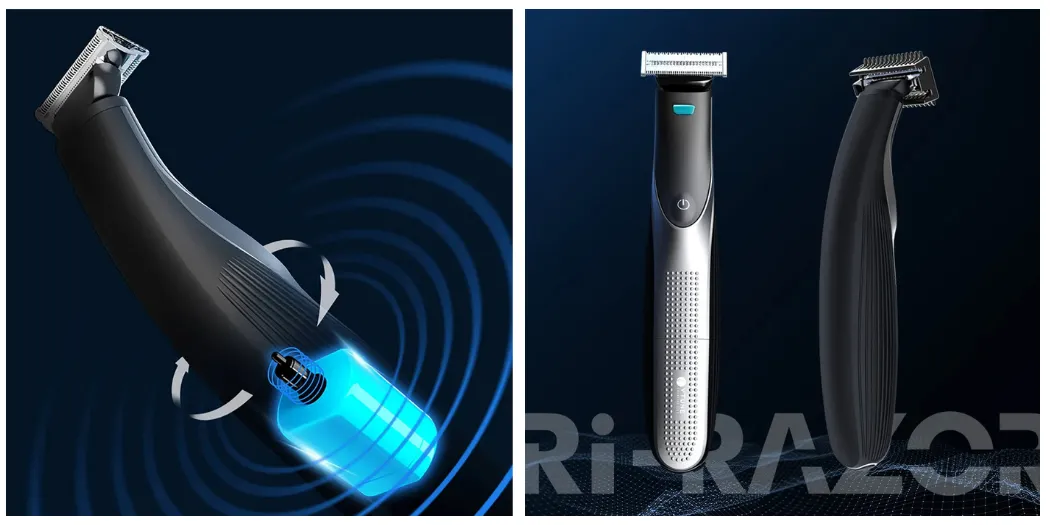 Shaving Tri Razor Vtune TRi-Razor Waterproof Beard Trimmer AS2 Electronics