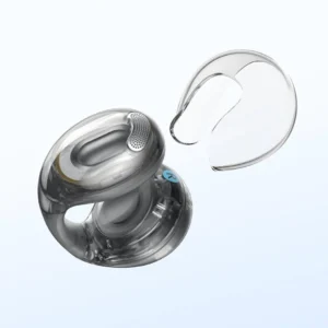 Anker Soundcore C40i Open Ear Clip On Wireless Earbuds Bluetooth 5.4 AI Clear Calls Black Clear