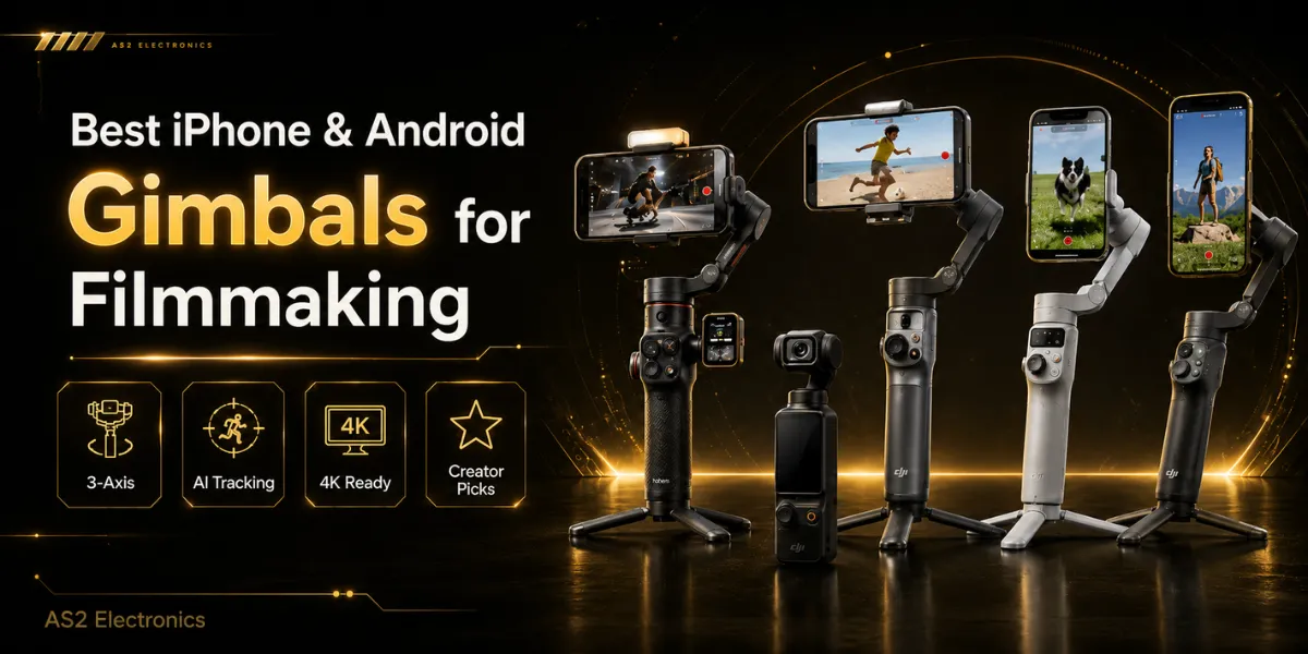 Best iPhone and Android Gimbal for Filmmaking in UAE