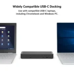 محطة إرساء Belkin ذات 14 منفذ USB-C مع خاصية توصيل الطاقة بقدرة 65 واط ودعم شاشات متعددة بدقة 4K، باللون الأسود