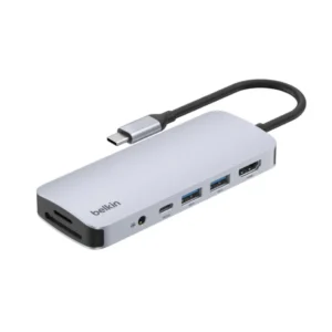 Belkin 7 In 1 USB C Hub With 4K HDMI SD And Micro SD Connectivity