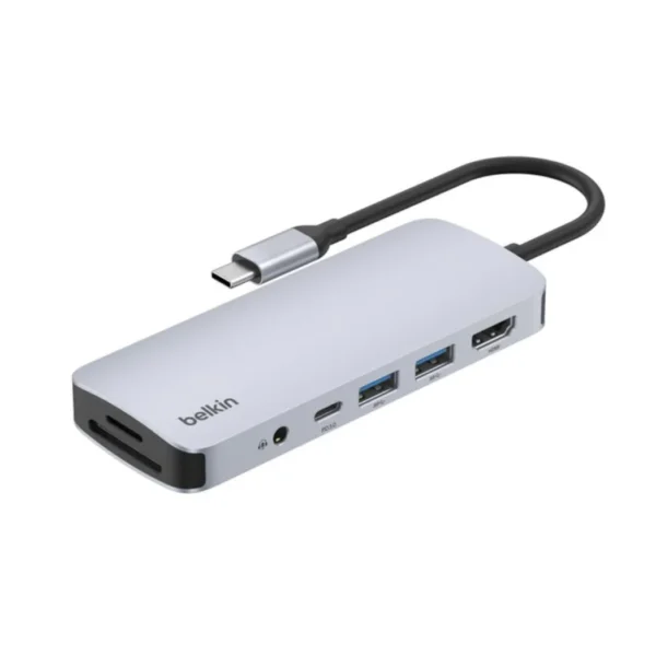 Belkin 7 In 1 USB C Hub With 4K HDMI SD And Micro SD Connectivity