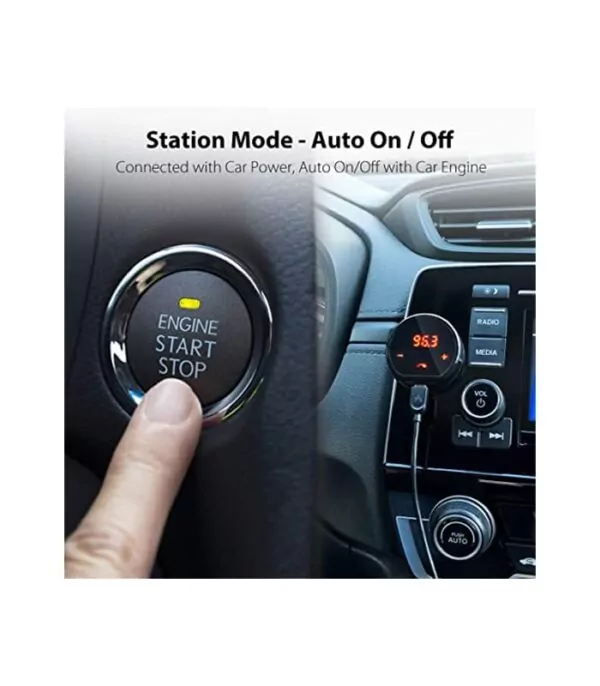 محول راديو السيارة بلوتوث Avantree-CK310-جهاز إرسال FM-2