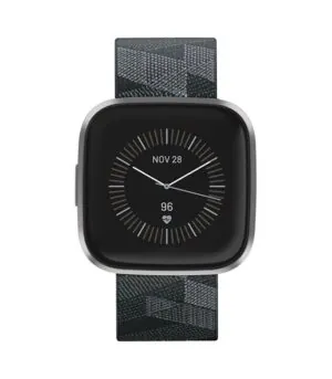 Fitbit-Versa-2-Special-Edition-NFC-Smartwatch-Large-Small-Smoke-Woven-Mist-Grey-Aluminum