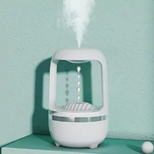 Anti Gravity Levitating Water Drops Humidifier Air Purification Lamp