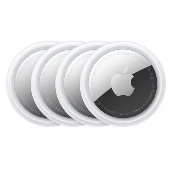 مجموعة Apple-AirTag-4-Pack-لتتبع-العناصر-الخاصة-بك والعثور-عليها