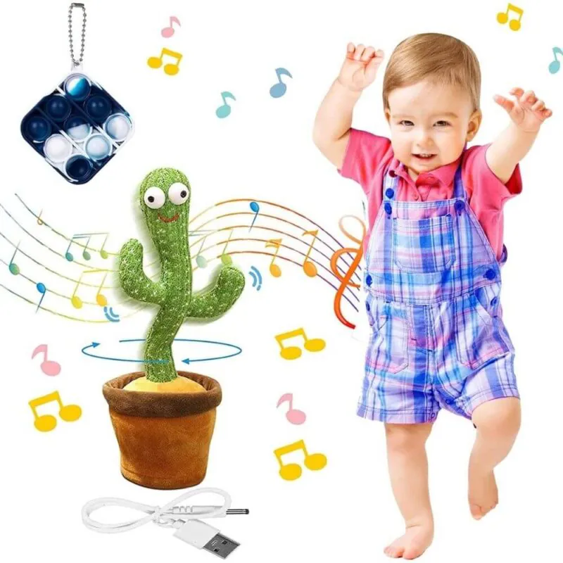Bluetooth Rechargeable Dancing Cactus Toy