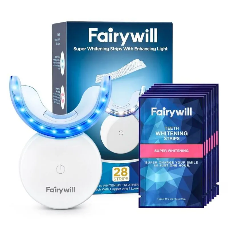 Fairywill Super Whitening Strips With Enhanced Light