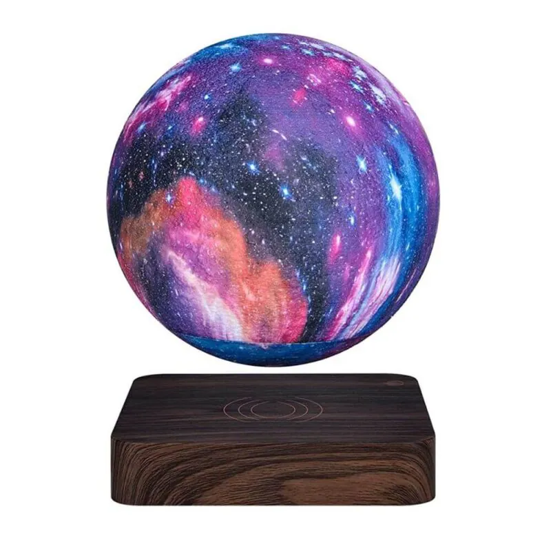 Levitating Moon Lamp Galaxy Floating and Spinning
