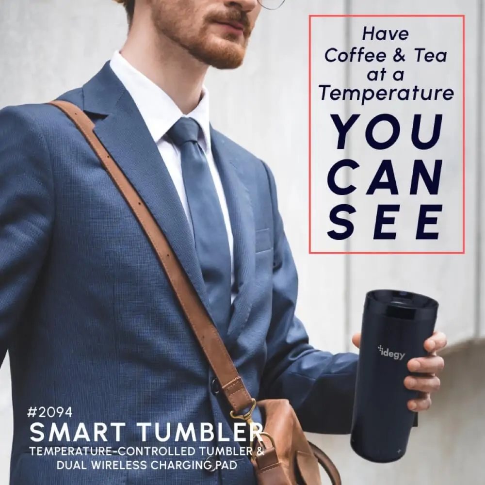 Muggo Smart Tumbler Self Heating Travel Cup
