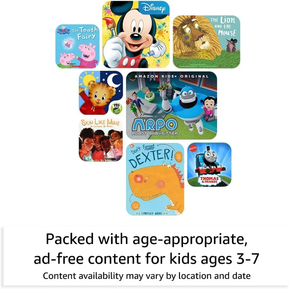 إصدار Amazon Fire HD 8 Kids Edition الجديد بسعة 32 جيجابايت من الجيل الثاني عشر - إصدار 12