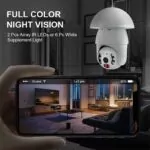 Wifi-Camera-Bulb-Night-Vision-3MP-HD-PTZ