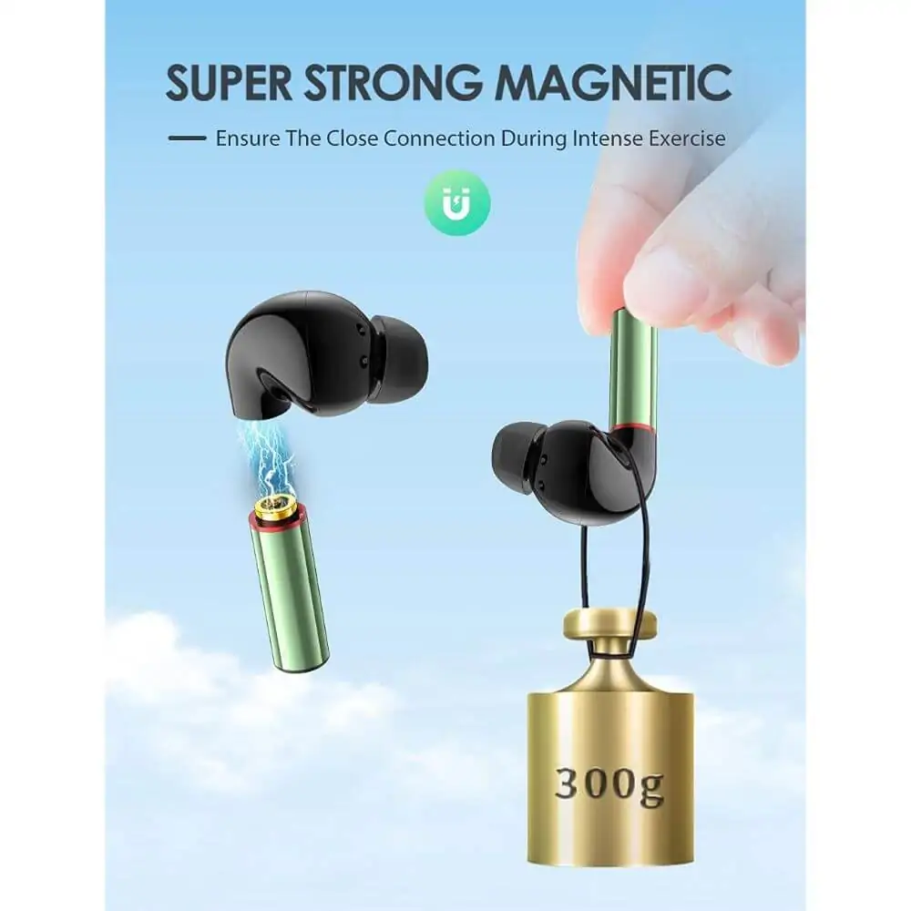 Wireless Bluetooth Earbuds With Replaceable Battery