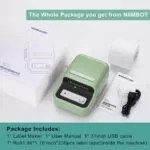 NIIMBOT B21 Label Maker Printer Green