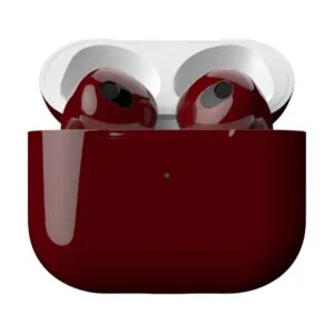 Airpods 3 Maroon Glossy