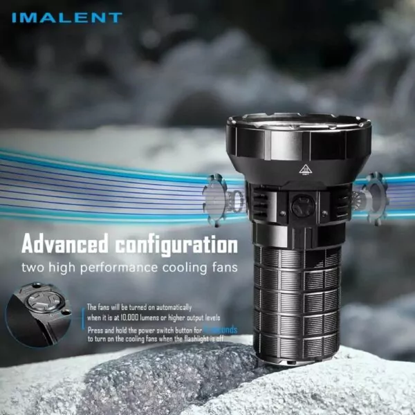 IMALENT MR90 50000 Lumen Flashlight