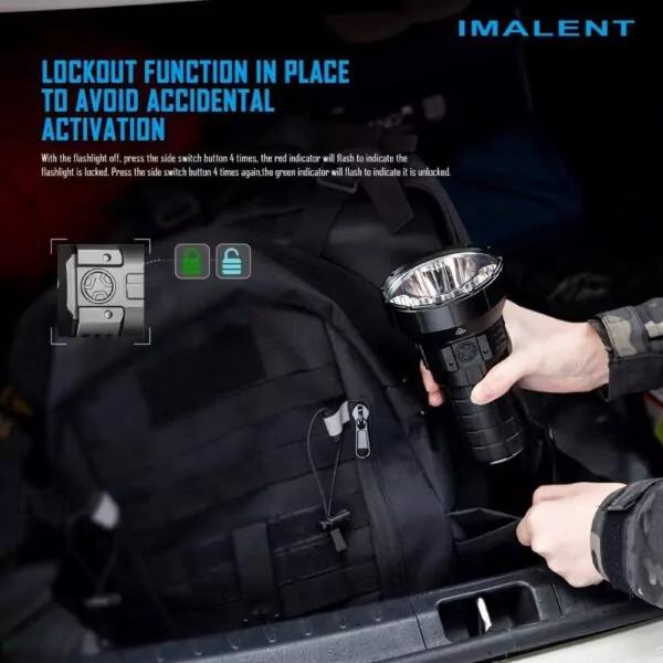 IMALENT MR90 50000 Lumen Flashlight