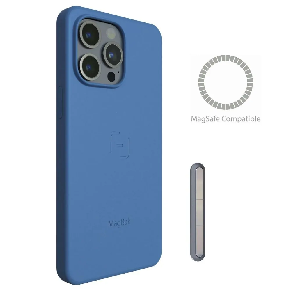 MagBak for iPhone Pro Max 14 Blue