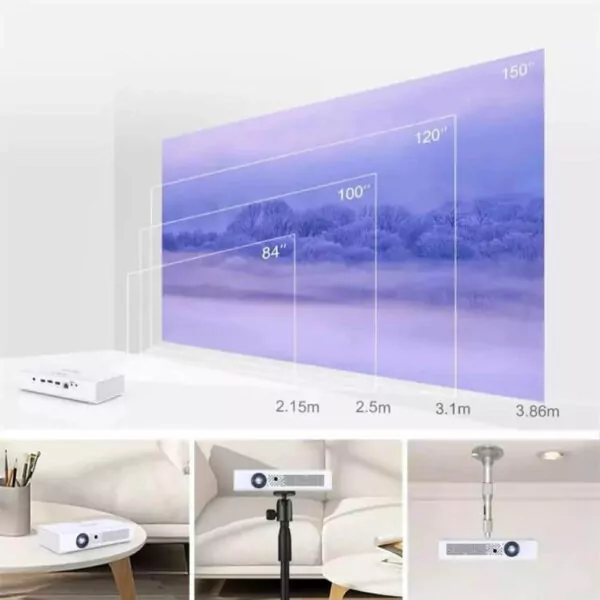 جهاز العرض الذكي Volto Sky 116 4K 3D