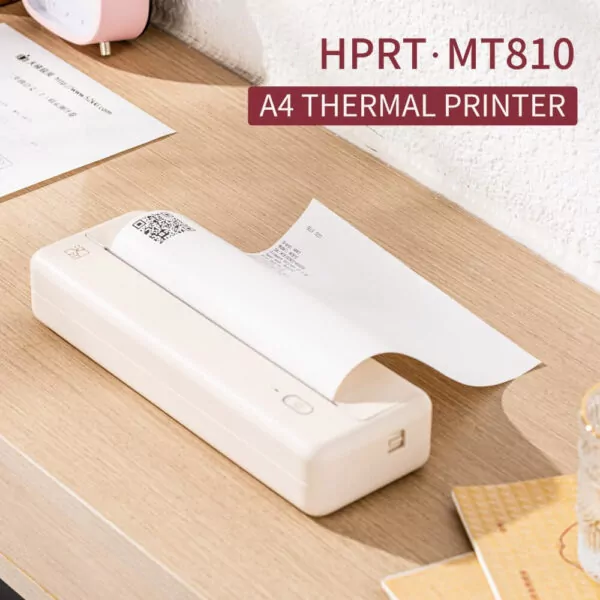 طابعات HPRT المحمولة للسفر MT810 - طابعات حرارية بدون حبر