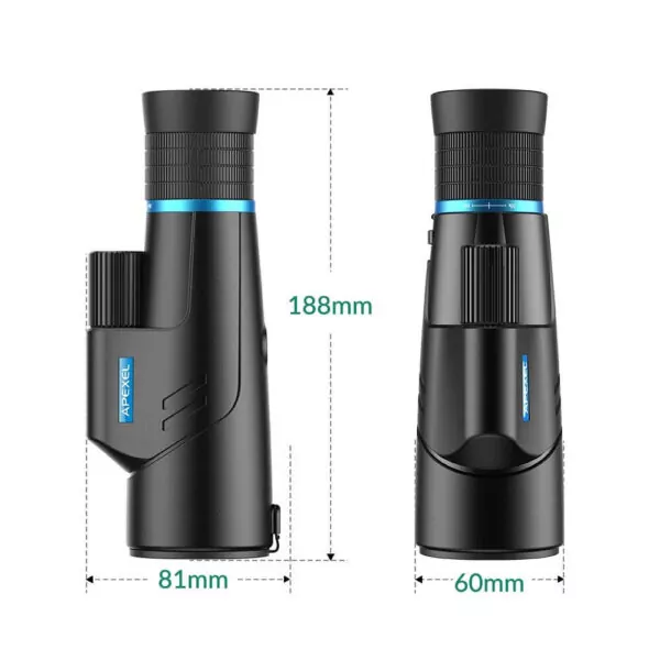 منظار أحادي العدسة APEXEL بتكبير 10X-20X50