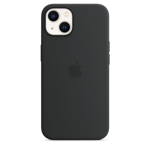 iPhone 13 Silicone Case with MagSafe Midnight 1