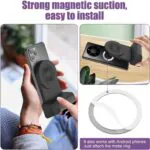 3 In 1 - Camera Holder Grip + Wireless Charging Stand + Bluetooth Handheld Selfie Stick