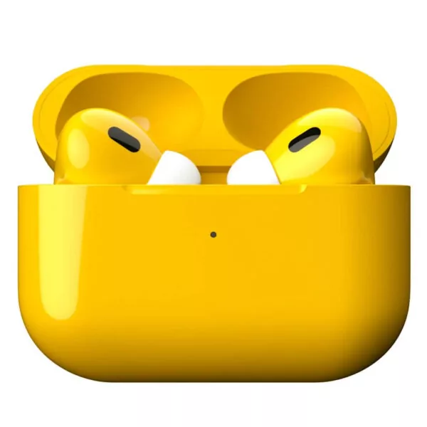 Apple Airpods Pro 2 Yellow Glossy Full