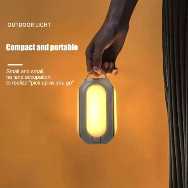 فانوس تخييم LED قابل للطي-5