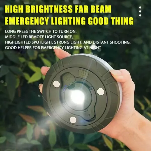 مصباح تخييم متعدد الوظائف xte led smd 4