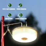 مصباح تخييم متعدد الوظائف xte led smd 5