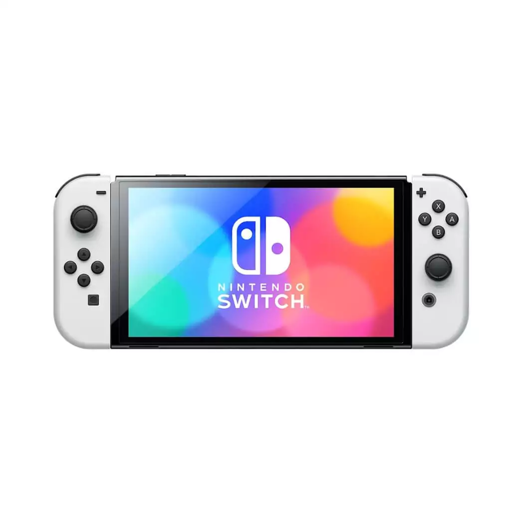 نينتندو سويتش OLED باللون الأبيض