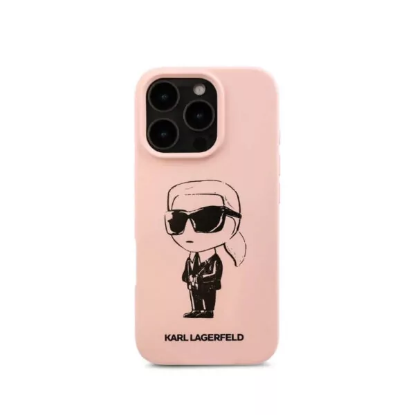 Karl Lagerfeld TPU Silicone Hard Case with ikonik Graffiti Logo 3