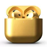أبل Airpods 4 ANC ذهبي لامع كامل