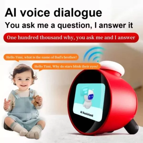 ساعة المنبه الذكية AI 4