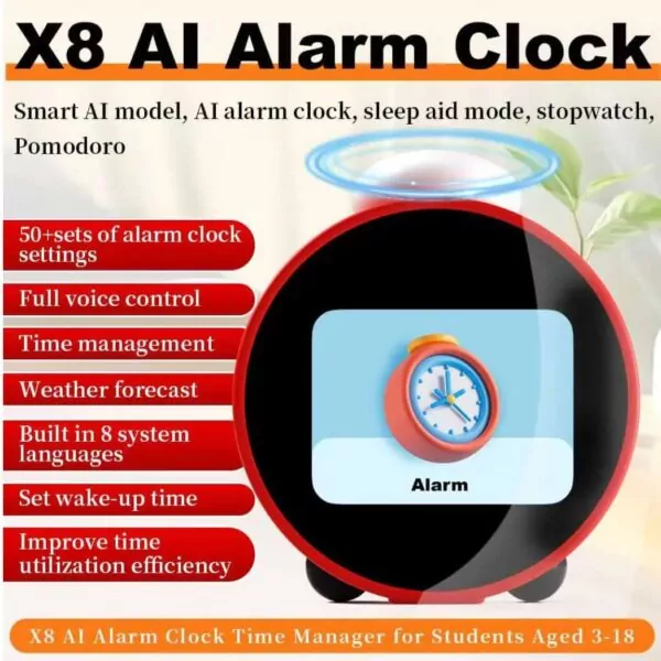 ساعة المنبه الذكية AI 5